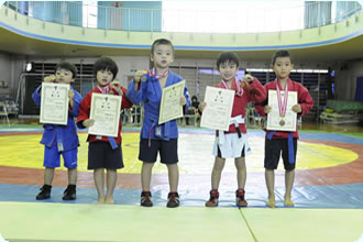 小学生1～2年生の部表彰式
